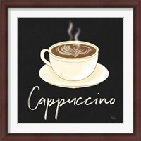 Framed Fresh Coffee Cappucino
