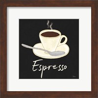 Framed 'Fresh Coffee Espresso' border=