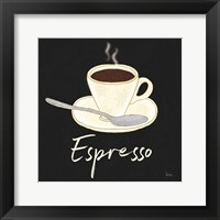 Framed Fresh Coffee Espresso