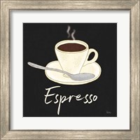 Framed 'Fresh Coffee Espresso' border=