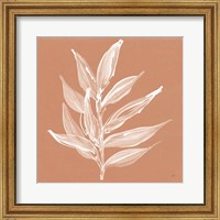 Framed Leaf Study IV Pheasant