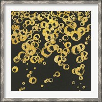 Framed Gold Bubbles II