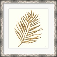 Framed Gilded Palm V