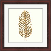 Framed 'Gilded Palm IV' border=