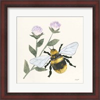 Framed In the Garden Bee