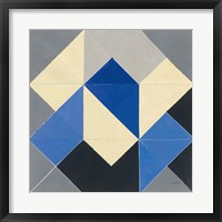 Triangles IV Framed Print