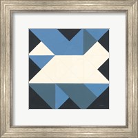 Framed 'Triangles III' border=