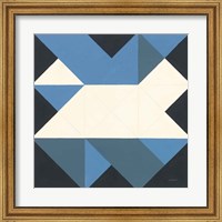 Framed 'Triangles III' border=