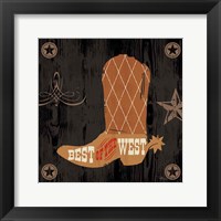 Saddle Up II Framed Print