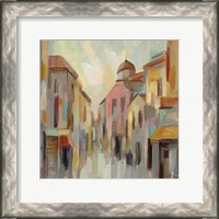 Framed Pastel Street II