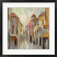 Framed Pastel Street II