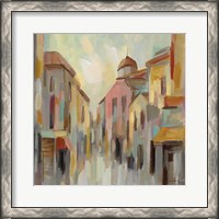 Framed Pastel Street II