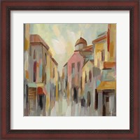 Framed Pastel Street II