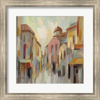 Framed Pastel Street II