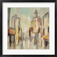 Framed Pastel Street I