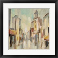 Pastel Street I Framed Print