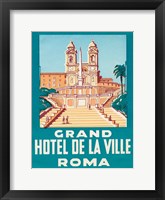 Framed Travel Poster IV