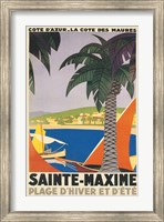 Framed Travel Poster I