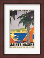 Framed Travel Poster I