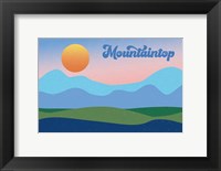 Framed Mountaintop