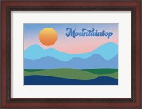 Framed Mountaintop