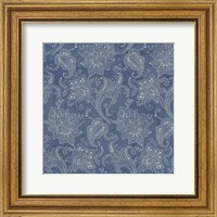 Framed Ornamental Paisley Pattern I