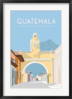 Framed Antigua Guatemala