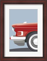 Framed American Vintage Car III