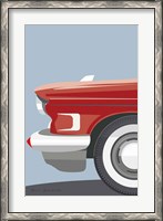 Framed American Vintage Car III