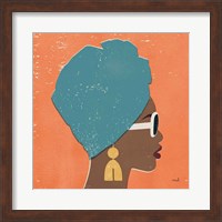 Framed Kenya Couture I Bright