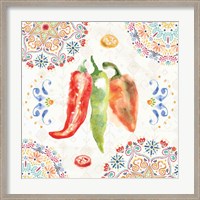 Framed 'Sweet and Spicy III' border=