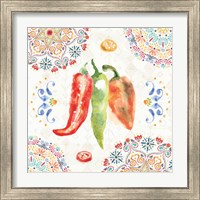 Framed 'Sweet and Spicy III' border=