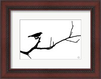 Framed Bird Silhouette