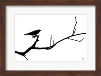 Framed Bird Silhouette
