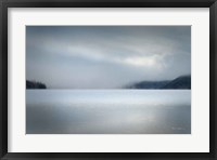 Framed Lake Reflection Idaho