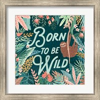Framed Jungle Hangout II Born to be Wild
