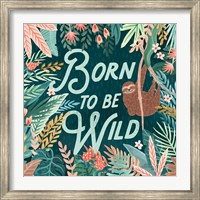 Framed Jungle Hangout II Born to be Wild