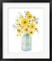 Framed Sunshine Bouquet I Light in Jar
