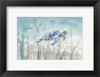 Framed Undersea Turtle