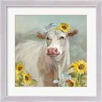 Framed Cow in a Crown