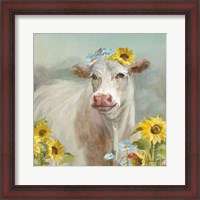 Framed Cow in a Crown