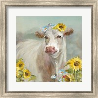 Framed Cow in a Crown