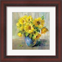 Framed Sunflower Still Life II