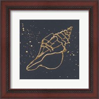 Framed Gold Conch II