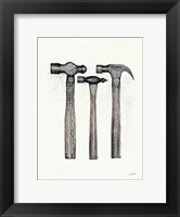 Framed Hammers with Color Crop