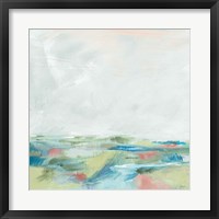 Blue Horizon Sq I Framed Print