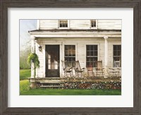 Framed Back Porch Gathering