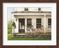 Framed Back Porch Gathering