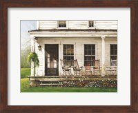 Framed Back Porch Gathering