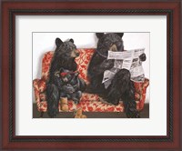 Framed Bear-ly Present